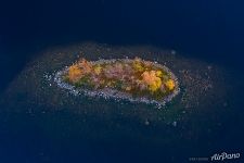 Lake Onega from above