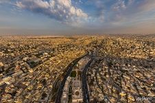 Amman from an altitude of 300 meters