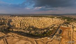 Aerial view of Amman Aerial view of Amman