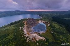 Goriachee (Hot) Lake and Kipiashee (Boiling) Lake Goriachee (Hot) Lake and Kipiashee (Boiling) Lake