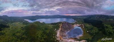 Goriachee (Hot) Lake and Kipiashee (Boiling) Lake Goriachee (Hot) Lake and Kipiashee (Boiling) Lake