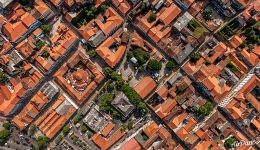 Over the orange rooftops of São Luís