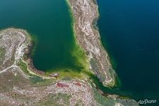 Sevan Lake from above Sevan Lake from above