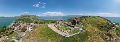 Panorama of Sevanavank monastery