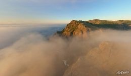 Fog over Cape Khoboy