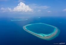 Maldives from above