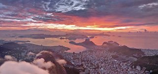 Rio de Janeiro in pink