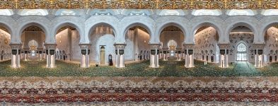 Sheikh Zayed Grand Mosque Main Prayer Hall. Abu Dhabi, UAE