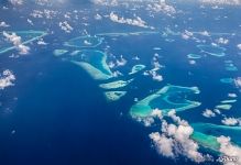 Maldives from above