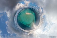 Over the beach in the ocean 6 Over the beach in the ocean 6
