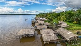 Houses of Warao, Delta of Orinoco River, Venezuela 2