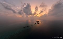 Maldives sunset #4