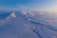 Winter morning on the Polar Urals #2