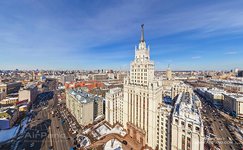 Stalinist skyscraper at the Red Gate Square