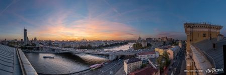 Moskva River, Bolshoy Krasnokholmsky Bridge, Garden Ring
