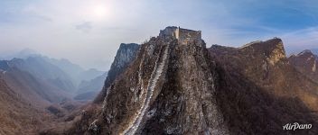 Steep climb of Sky Stair