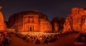 Petra at night #4