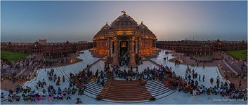 Akshardham at night