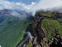Venezuela, Angel Falls, view from 1500m.
