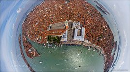 Aerial view of St.Marco Square