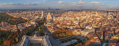 Bird's eye view of Madrid #1