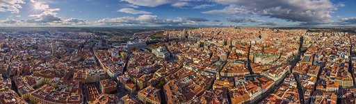 Bird's eye view of Madrid #3