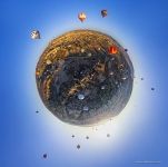 Ballons above Cappadocia. Planet Ballons above Cappadocia. Planet