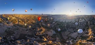 Balloons above Cappadocia #7