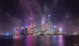 Shanghai at night