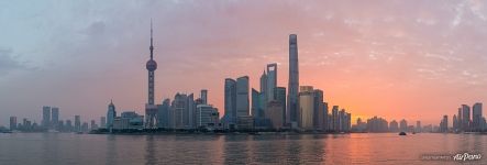 Panorama of Shanghai