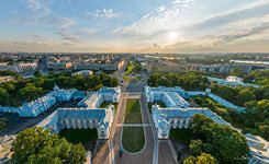 Above the Smolny Convent