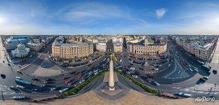 Moscow Railway Station, Leningrad Hero City Obelisk