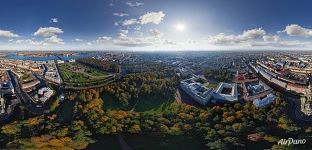 Above the Mikhaylovsky Garden