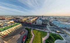 Kazansky Garden, Singer House, Nevsky Prospect Kazansky Garden, Singer House, Nevsky Prospect