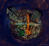 Rio de Janeiro at night. Planet