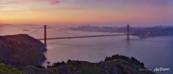 Panorama of the Golden Gate Bridge #2