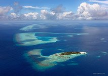 Aerial photo of Maldives #1