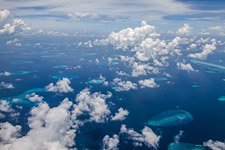 Aerial photo of Maldives #4