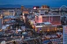 Las Vegas from above