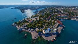 Sevastopol top view Sevastopol top view