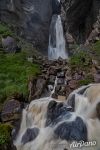 Waterfall in the Caucasus