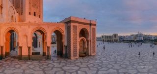 Details of the Hassan II Mosque