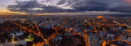 Casablanca at night