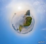 Sea of clouds. Planet Sea of clouds. Planet