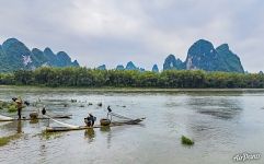 Fisherman on the Li River Fisherman on the Li River