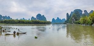 Fisherman on the Li River Fisherman on the Li River