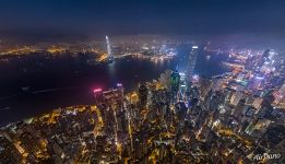 Hong Kong at night Hong Kong at night