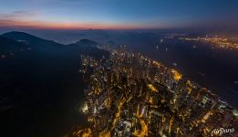 Hong Kong at night