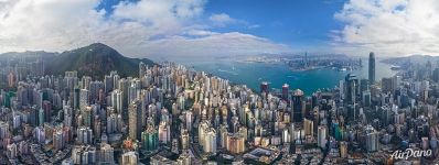 Panorama of Hong Kong Panorama of Hong Kong