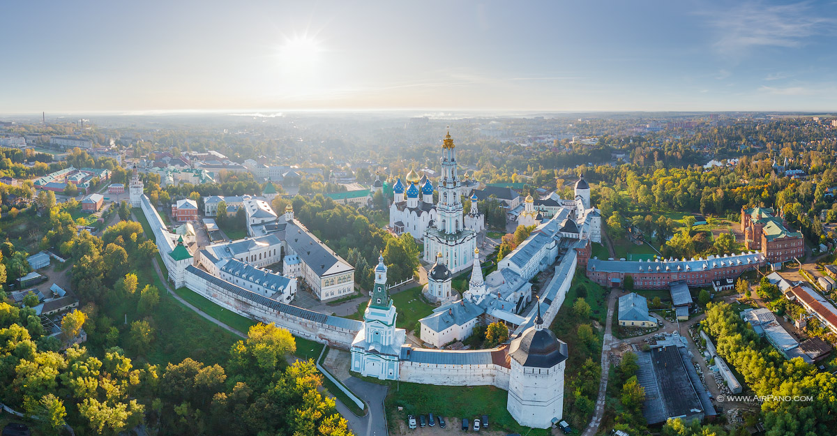 Лавра Сергиев Посад панорама